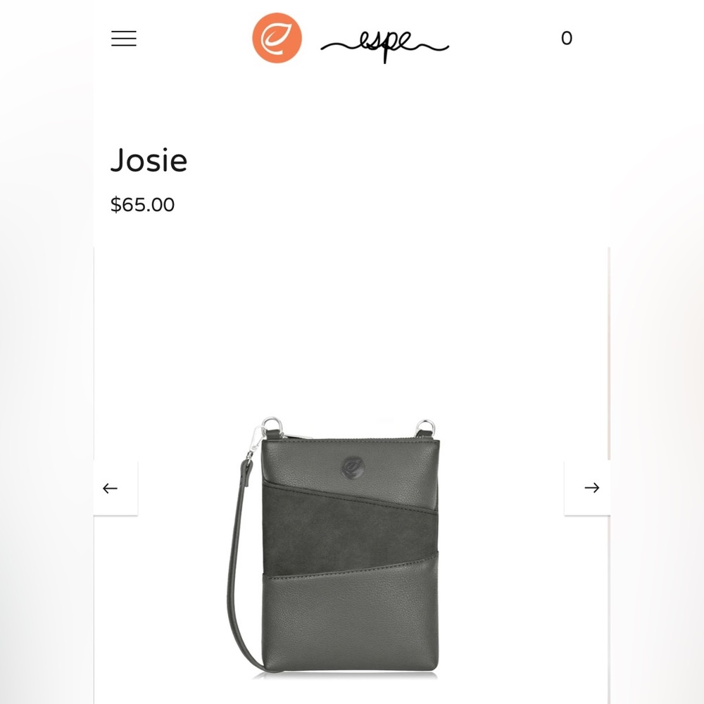 Espe Josie grey crossbody